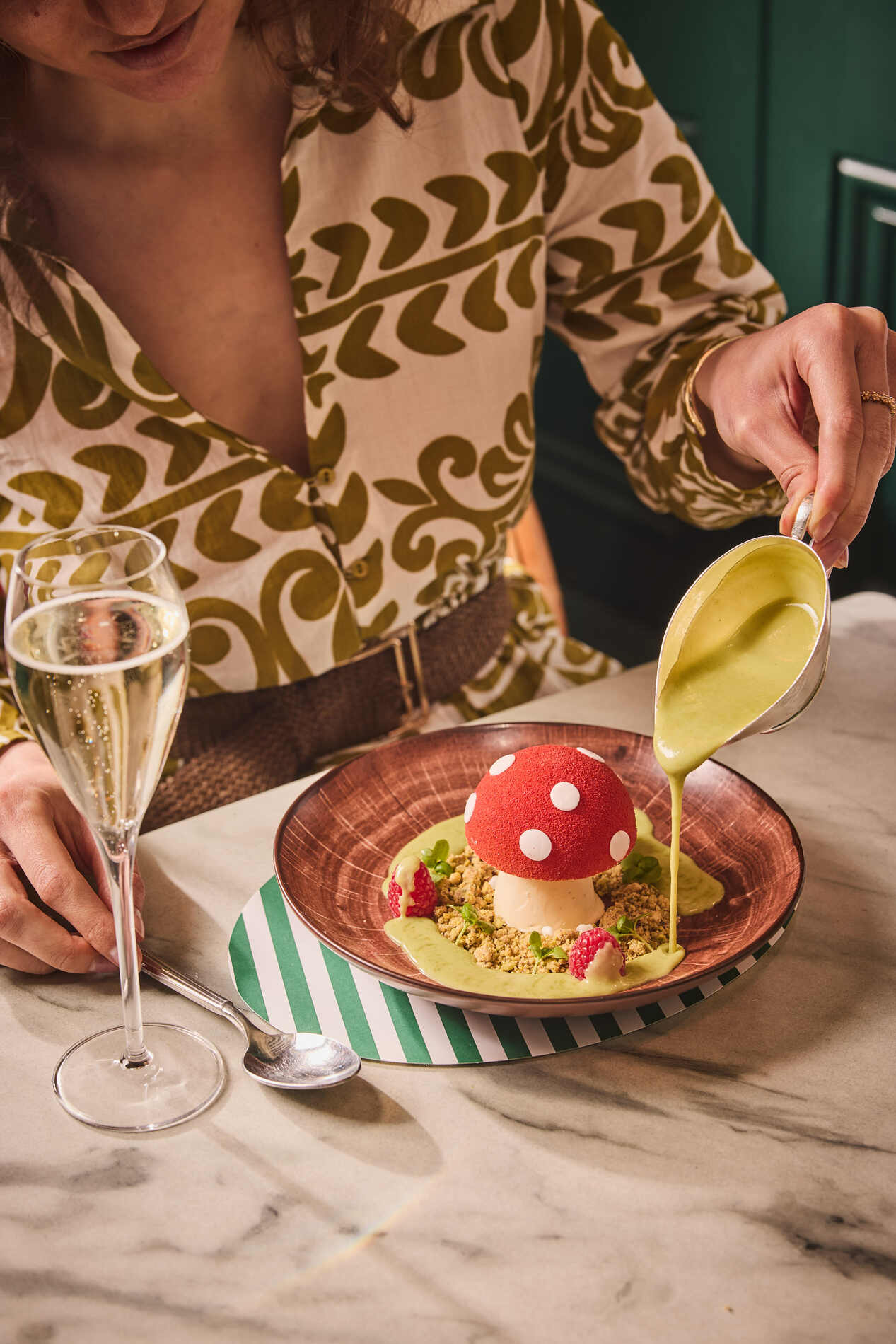 harrys toadstool dessert