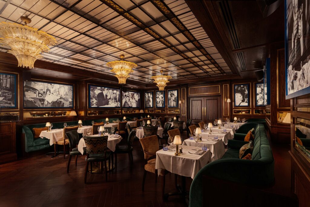 Positano Room private dining at Harry's Covent Garden