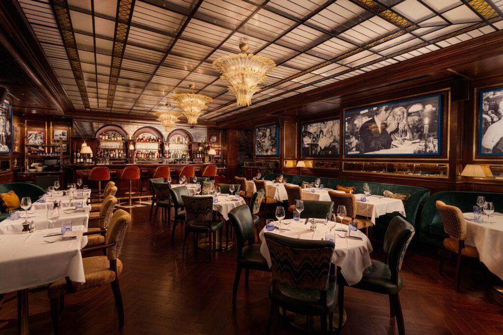 private dining and event space with italian food