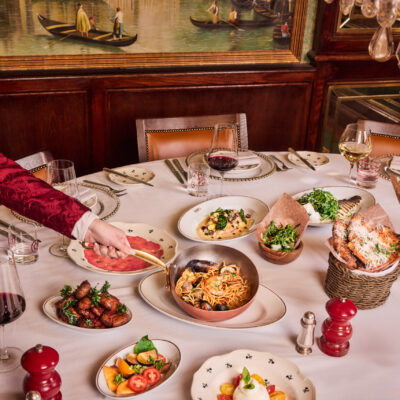 private dining room at Harry's Dolce Vita