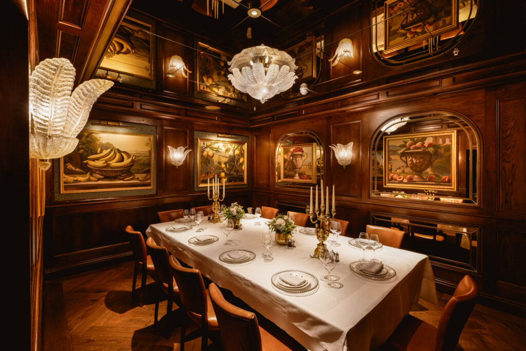 private dining room at harrys victoria