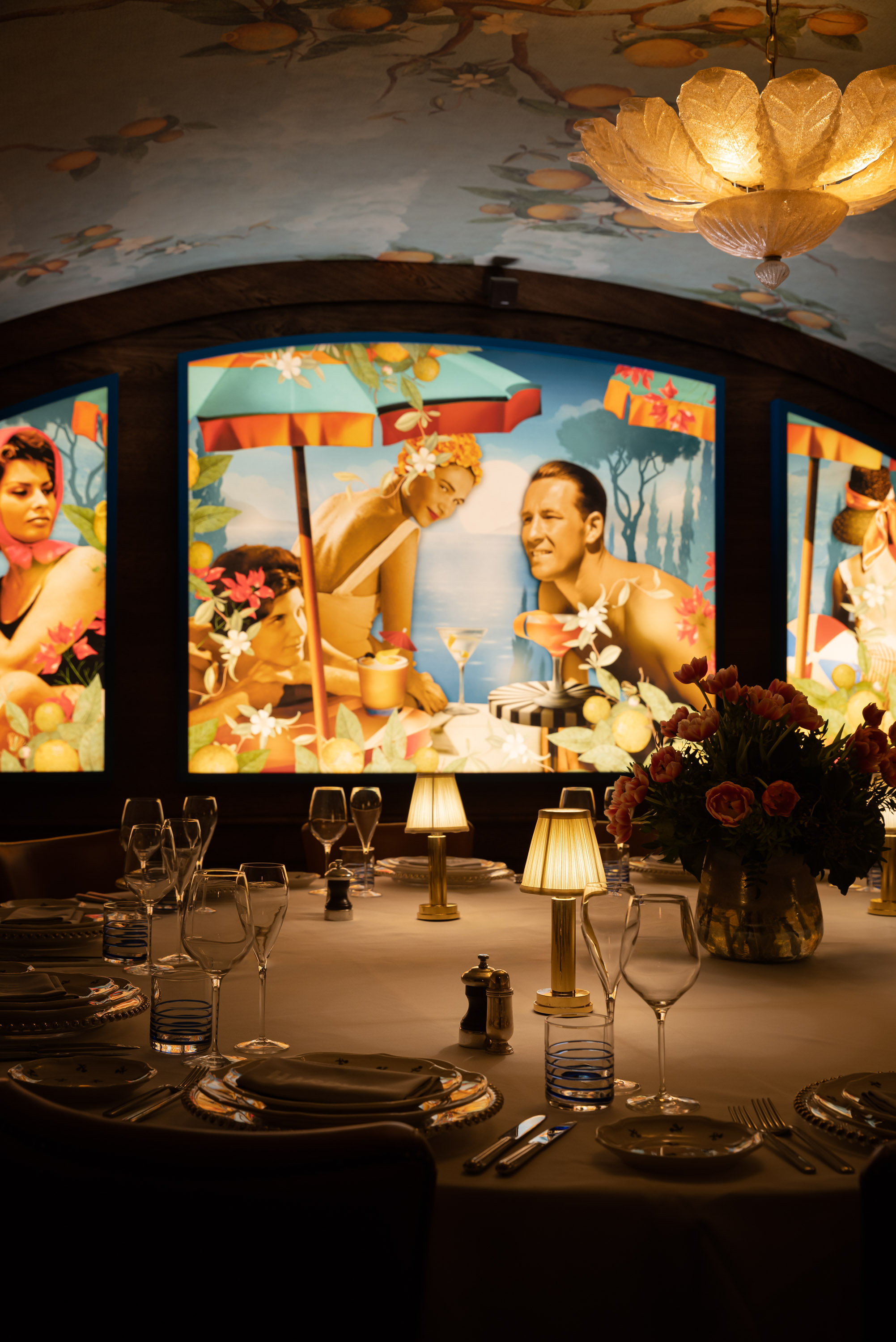 private dining dinner event