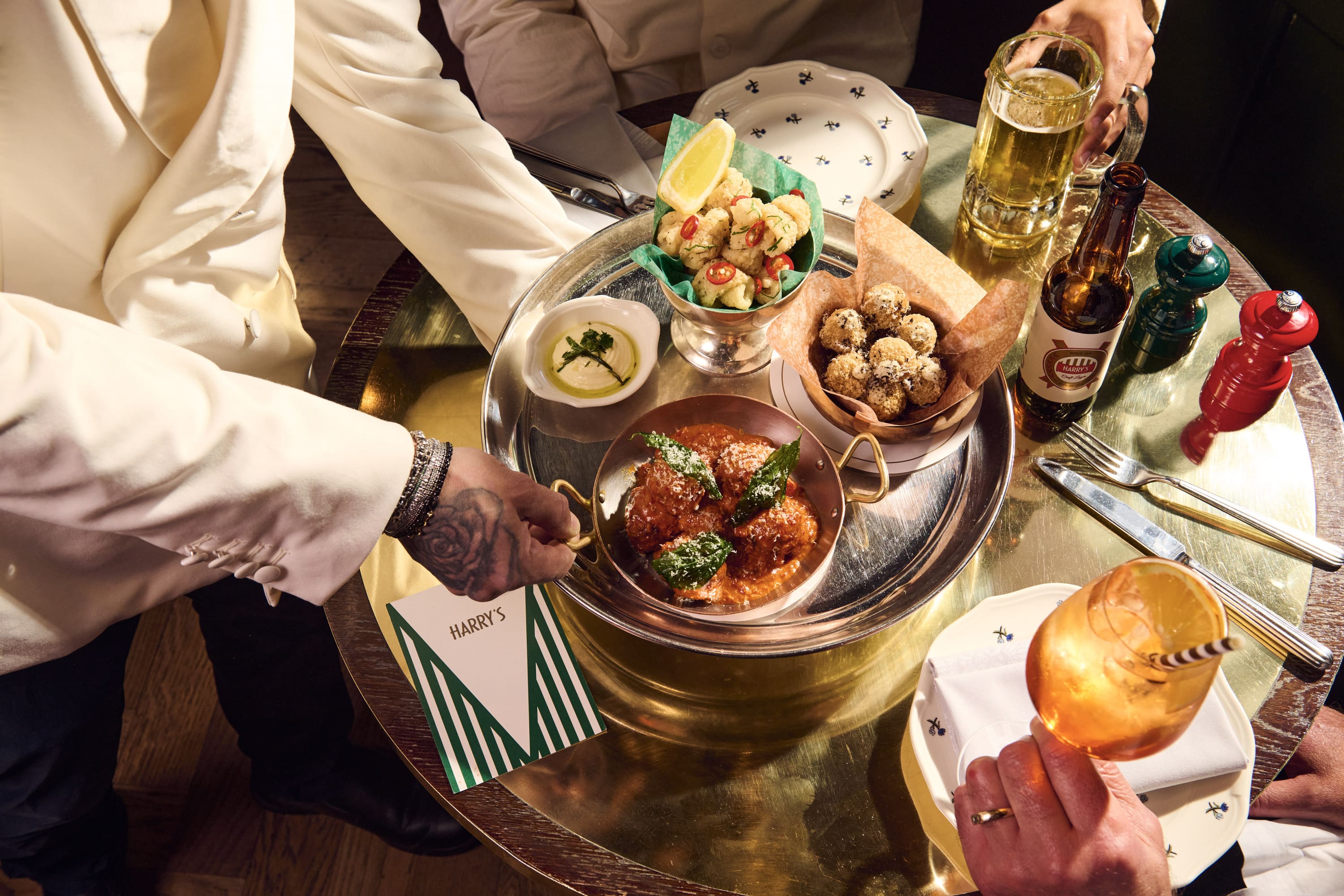 taste of London special dishes at Harry's