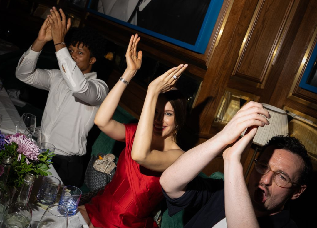 guests enjoying event